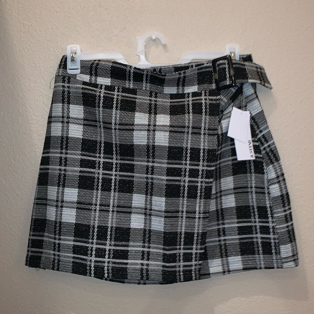Just Fab Plaid Skirt - Size XL NWT!